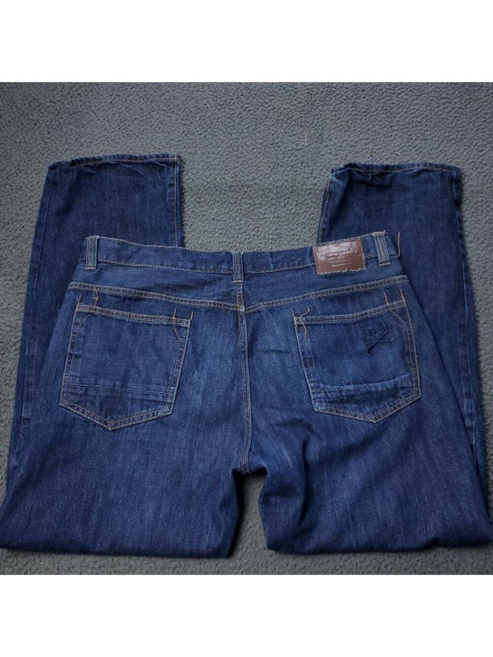 Zoo York Straight Jeans Mens 38x31 Denim Cotton Blue Casual Adult Unbreakable
